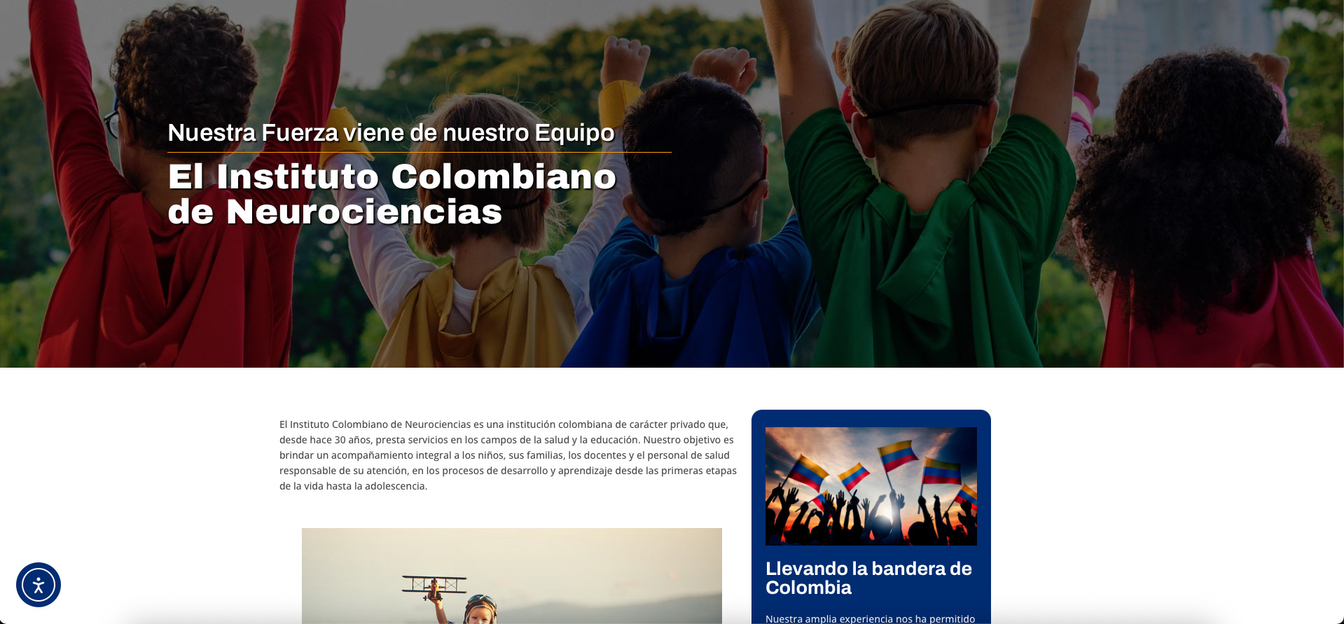 Cliente: Instituto Colombiano de Neurociencias | Diseño y desarrollo de páginas web, tienda online, landing page, Posicionamiento SEO, actualización y mantenimiento de páginas web | Cainetwork, Creative & Web Studio